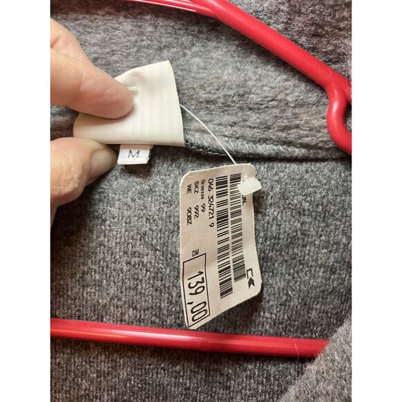 ALPENLAND Sport Mens Gray 1/4 Zip pullover Poly/Wool/Linen Blend Medium - Picture 6 of 14